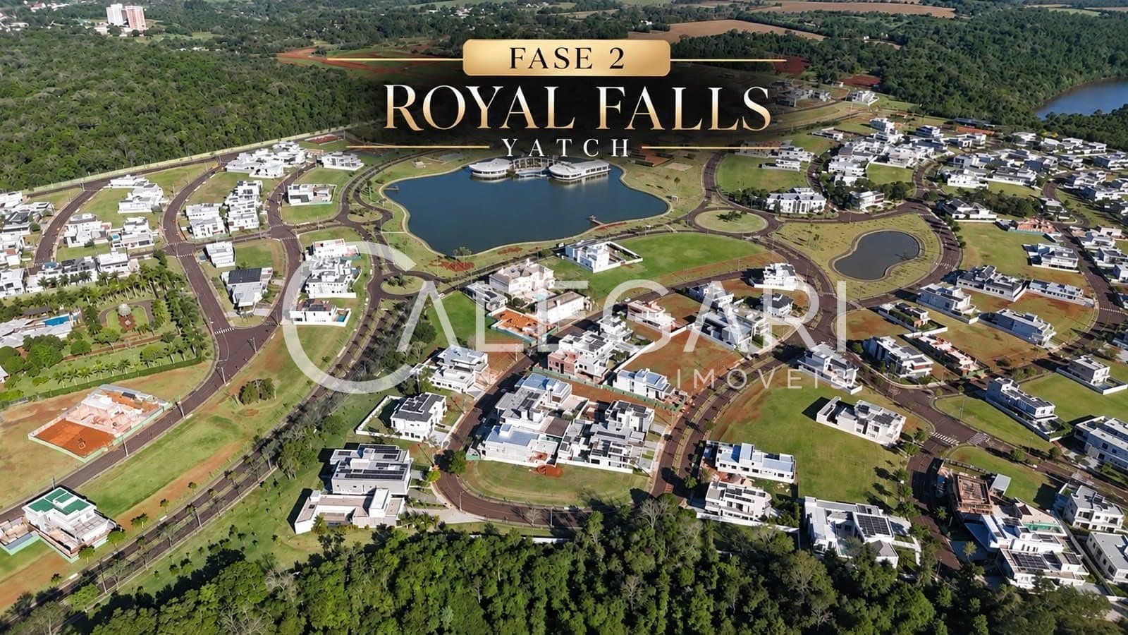 Terreno à venda de 500m² no Condominio Royal Boulevard Yacht – Foz do Iguaçu/PR — foto 2